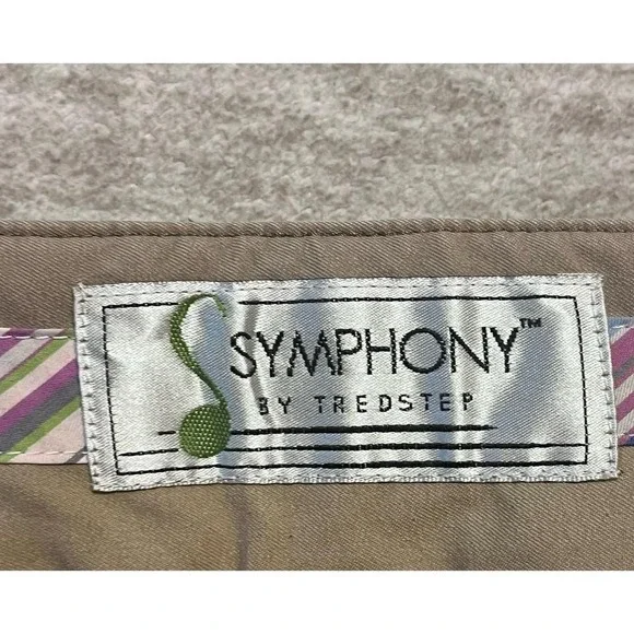 Tredstep Symphony Breeches 34L Beige Knee Patch Riding Pants Women's - Picture 5 of 8